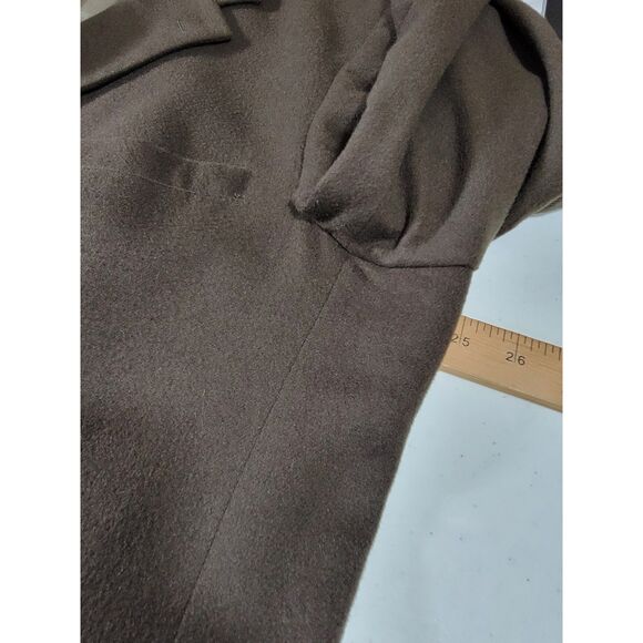 Bill Blass 100% Cashmere Brown Sport Coat Suit Jacket Blazer - 48L - Picture 5 of 10